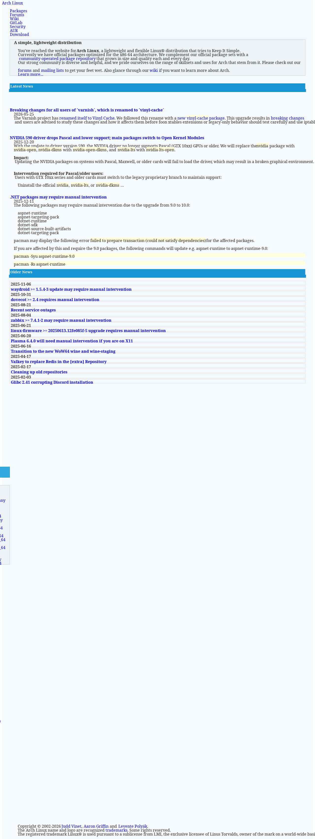 Arch Linux