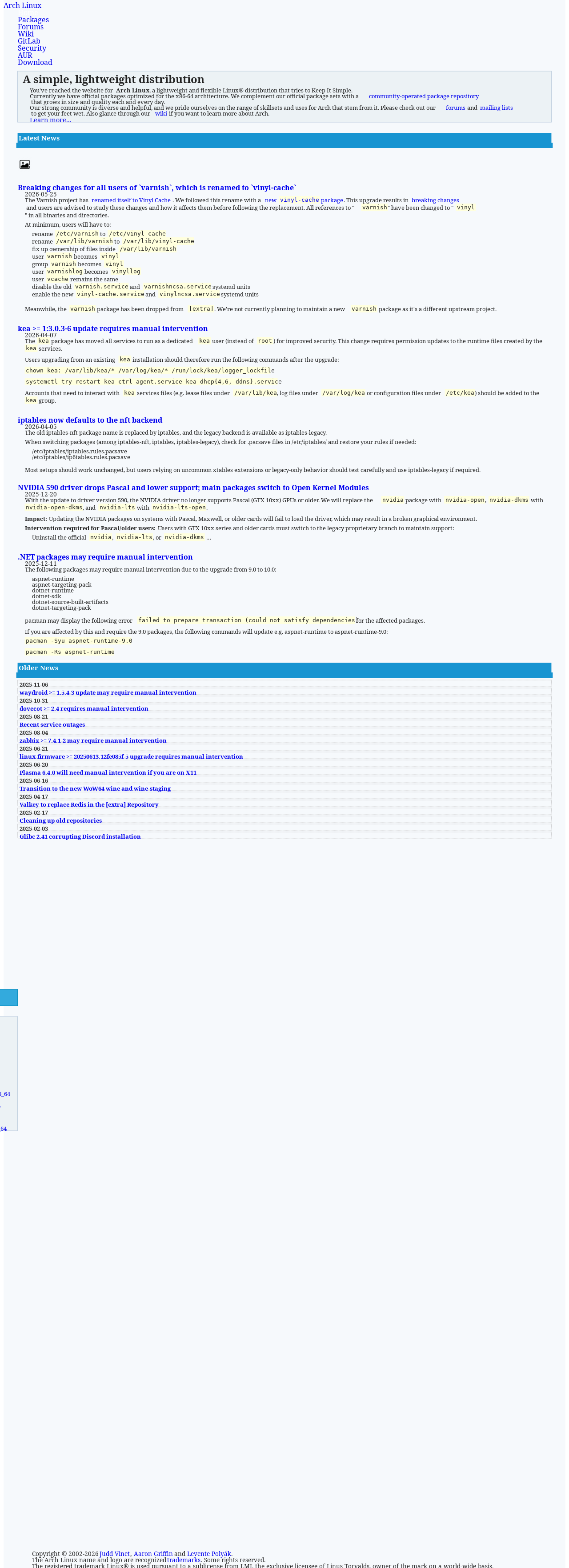 Arch Linux