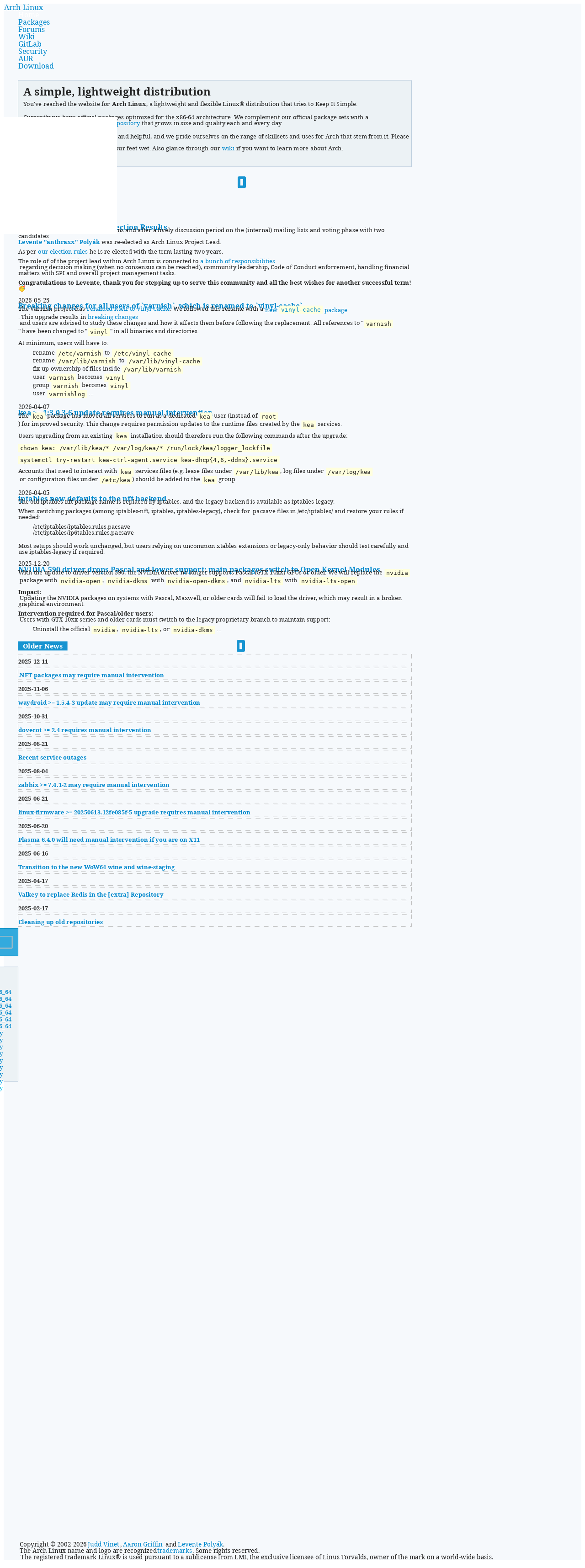 Arch Linux