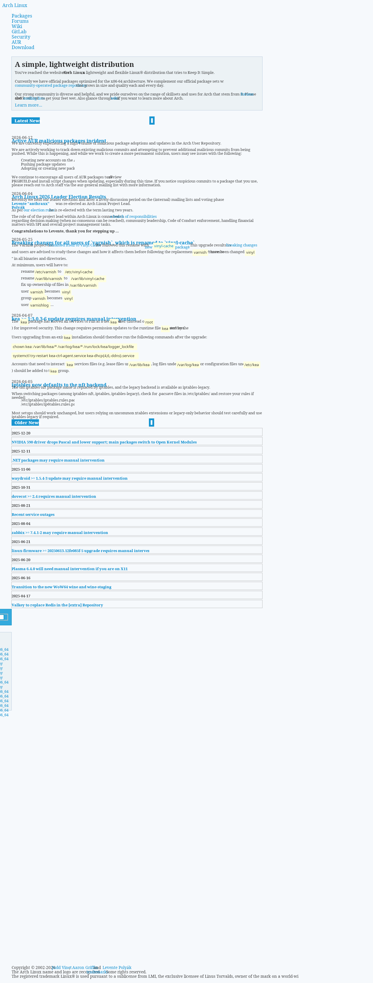 Arch Linux