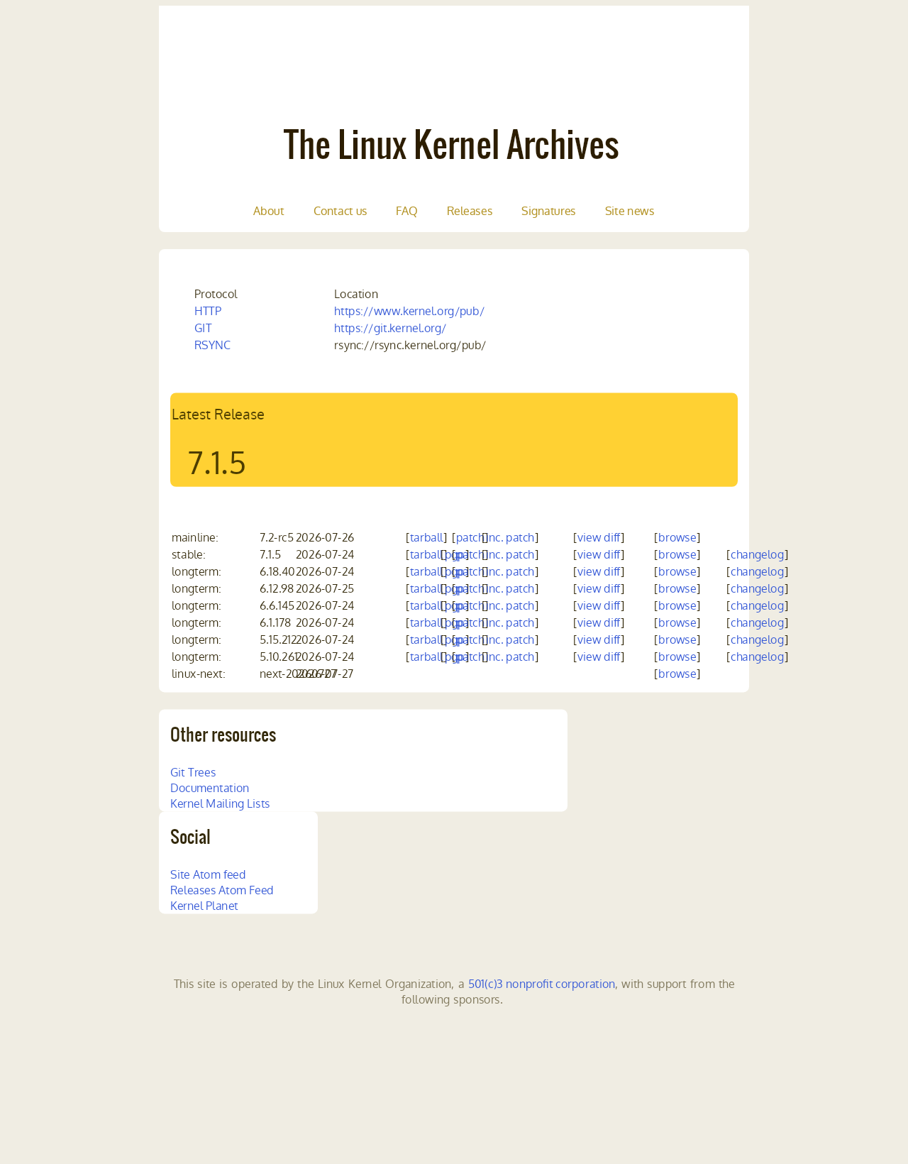 kernel.org