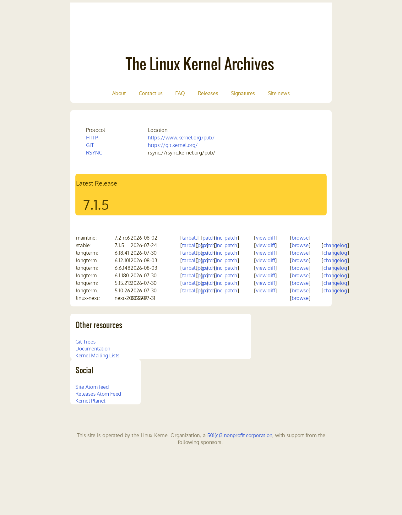 kernel.org