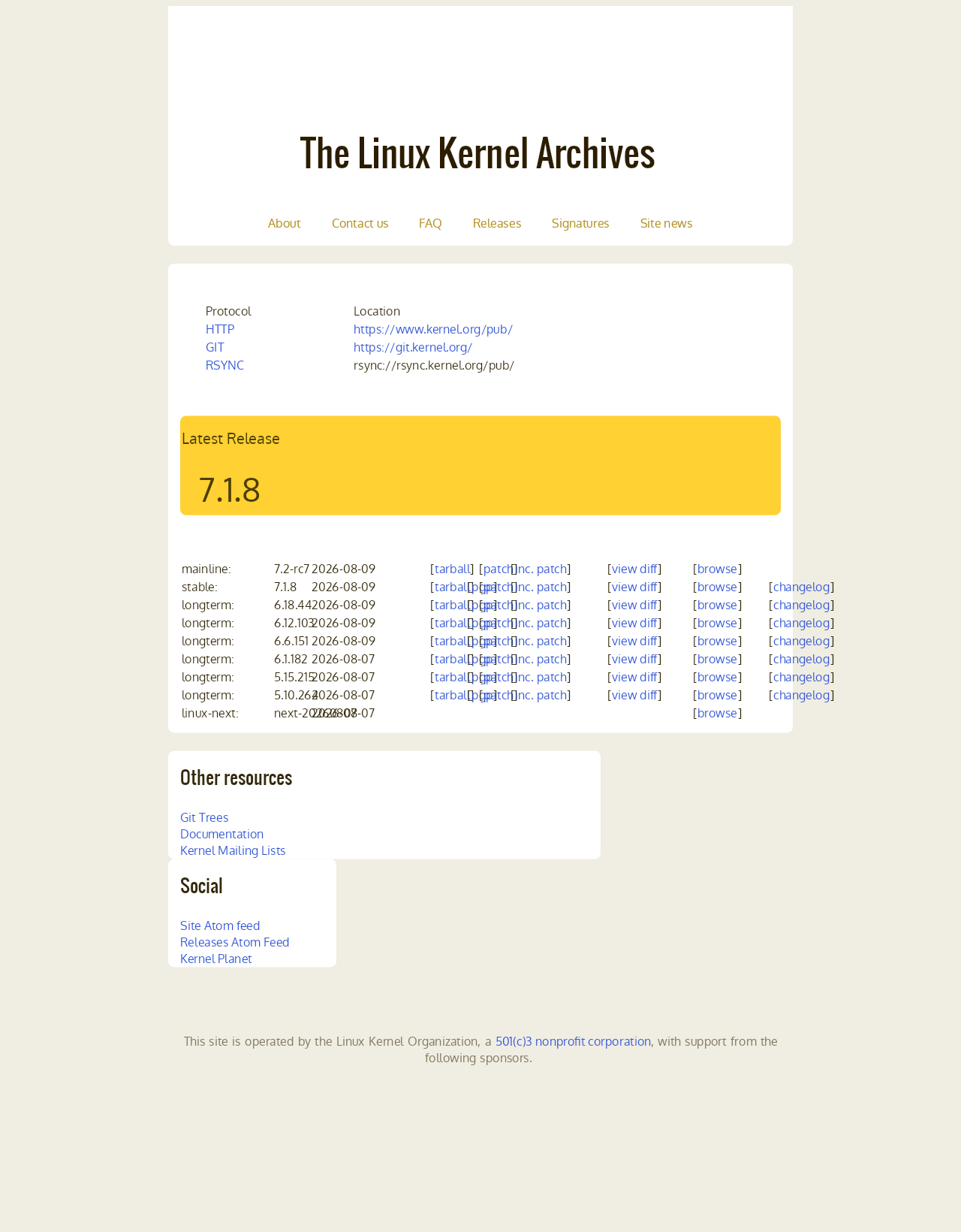 kernel.org